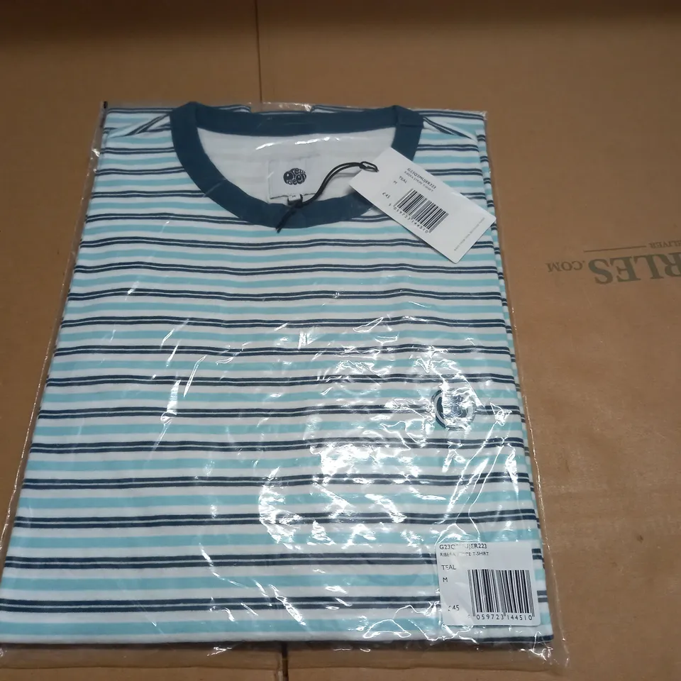 PRETTY GREEN RIBERA STRIPE T-SHIRT - M