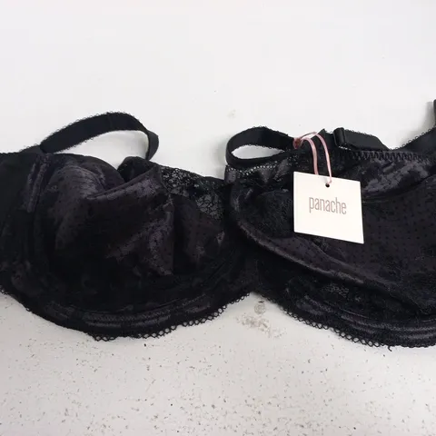 PANACHE CLARA FULL CUP BRA β BLACK LACE - UK 40J