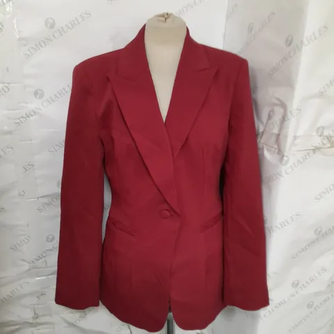 MICHELLE KEEGAN BLAZER - RED - SIZE 6