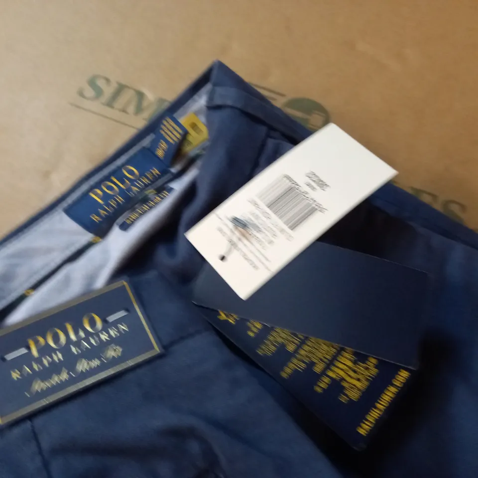 POLO RALPH LAUREN STRETCH SLIM FIT TROUSERS - 38X32