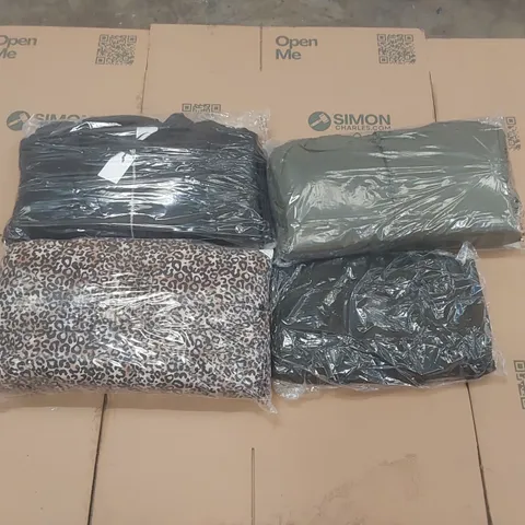 PALLET CONTAINING APPROXIMATELY 120x BRAND NEW ASSORTED DESIGNER CLOTHING ITEMS INCLUDING: SIMPLY BE JACKETS ECT