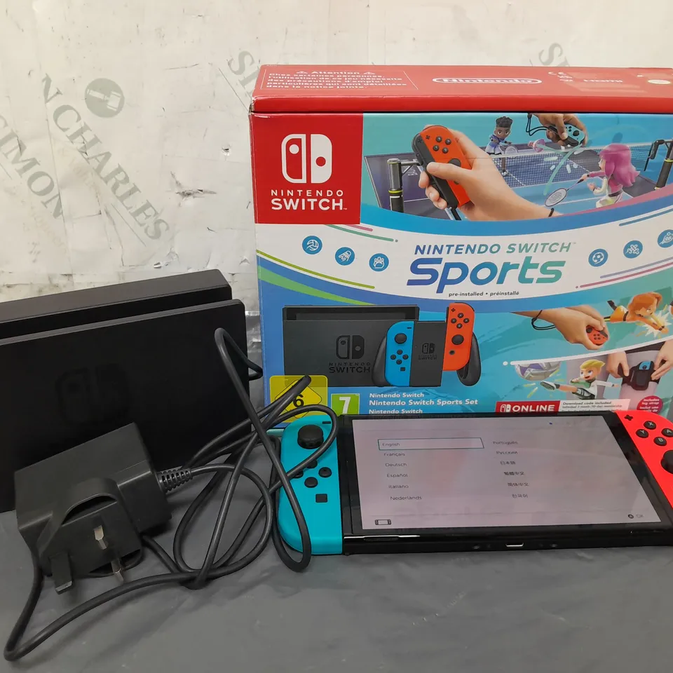 BOXED NINTENDO SWITCH CONSOLE