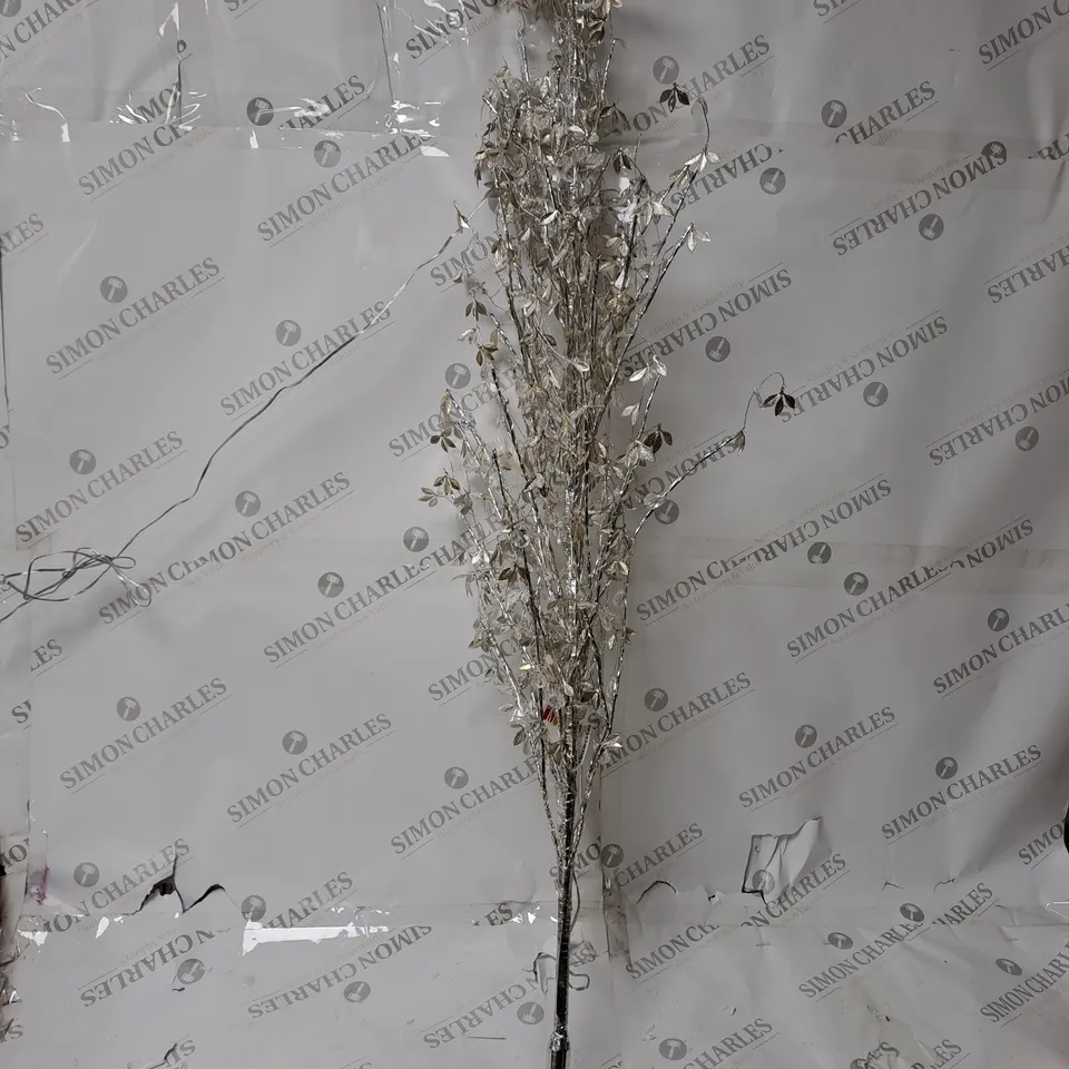 BOXED OUTLET ALISON CORK PRE LIT JEWELED TREE IN ROSE GOLD - COLLECTION ONLY 