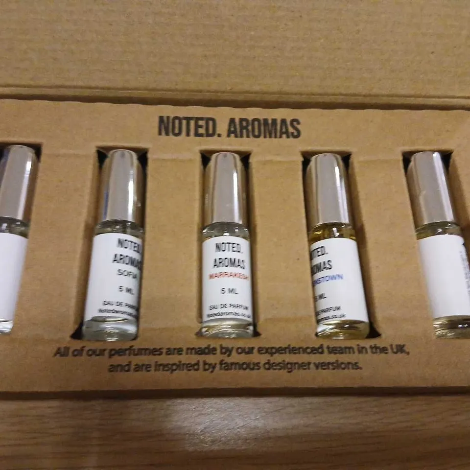BOXED NOTED AROMAS GIFT SET