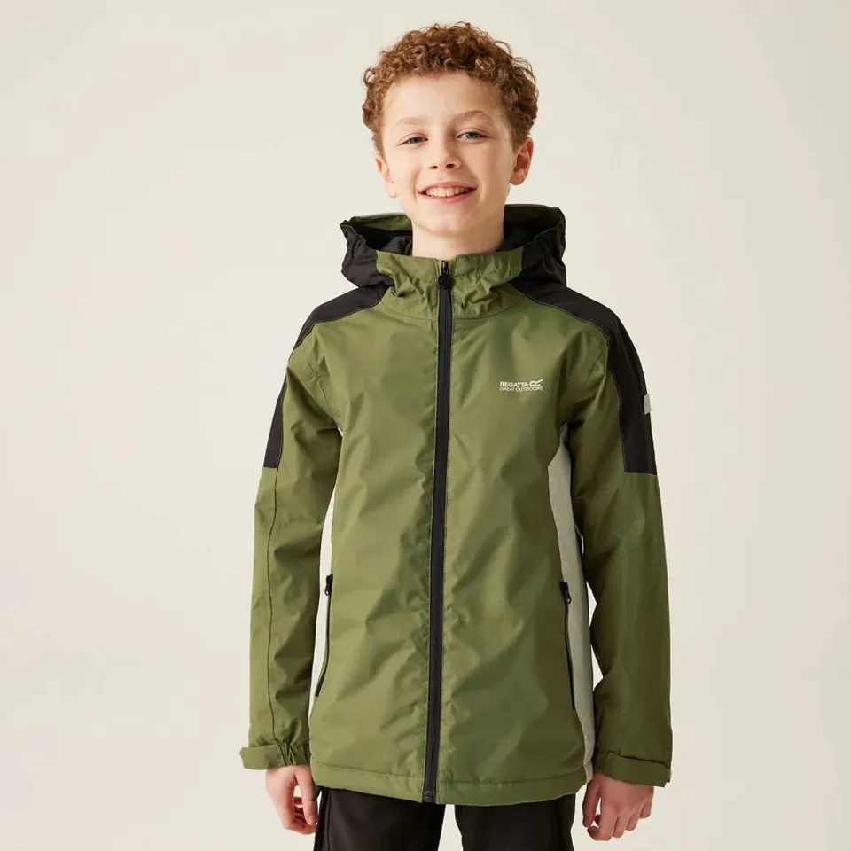 BRAND NEW REGATTA KIDS HURDLE V WATERPROOF JACKET UK SIZE 7-8 YEARS