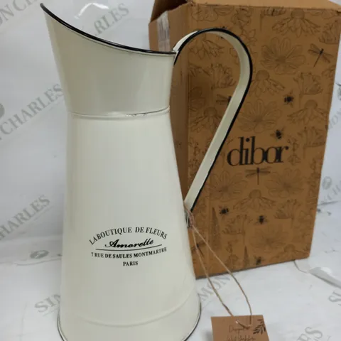 VINTAGE STYLE CREAM PITCHER JUG FLOWER VASE