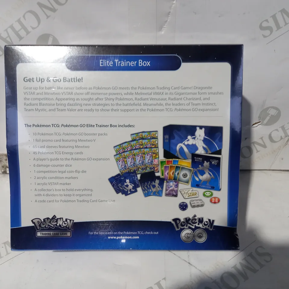 POKÉMON TRADING CARD GAME POKÉMON GO ELITE TRAINER BOX