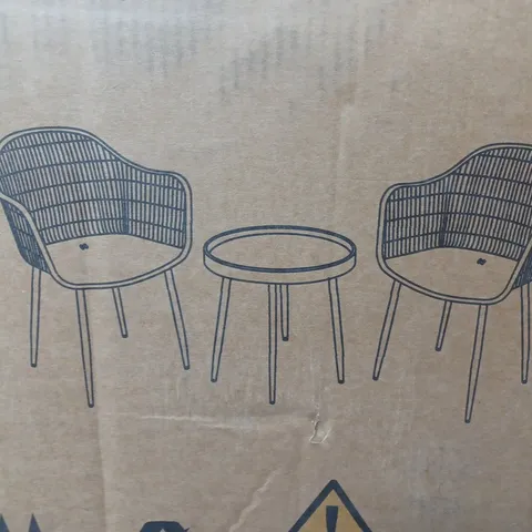 PORTO BISTRO SET - COLLECTION ONLY