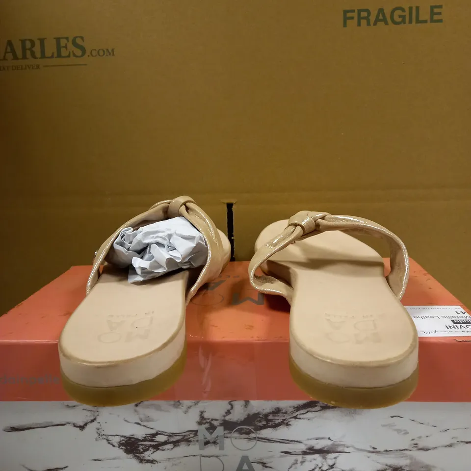 MODA IN PELLE NUDE SANDAL UK SIZE 8