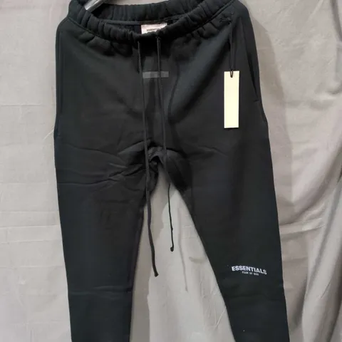 ESSENTIALS FEAR OF GOD SWEATPANTS – BLACK, SIZE S
