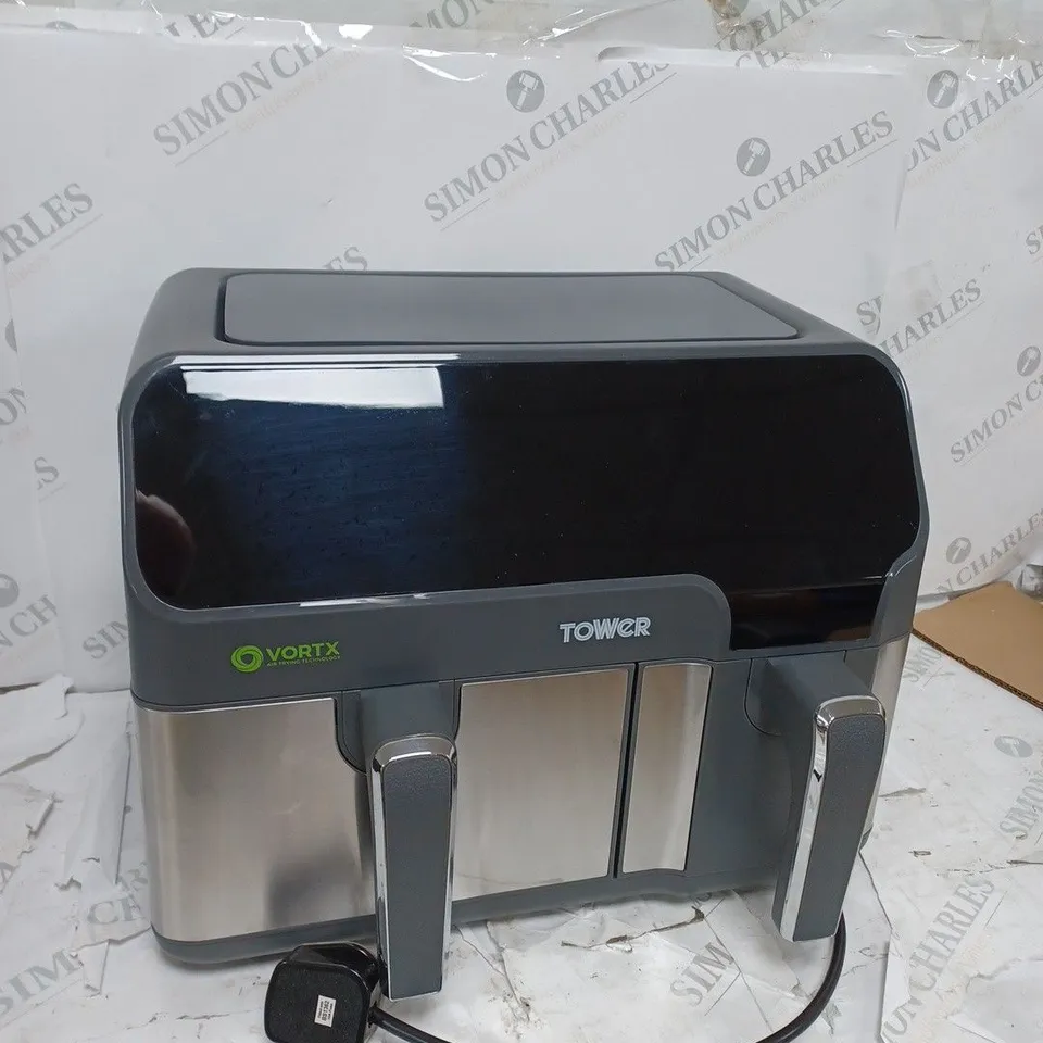 BOXED TOWER VORTEX T17099 ECO DUO DIGITAL AIRFRYER
