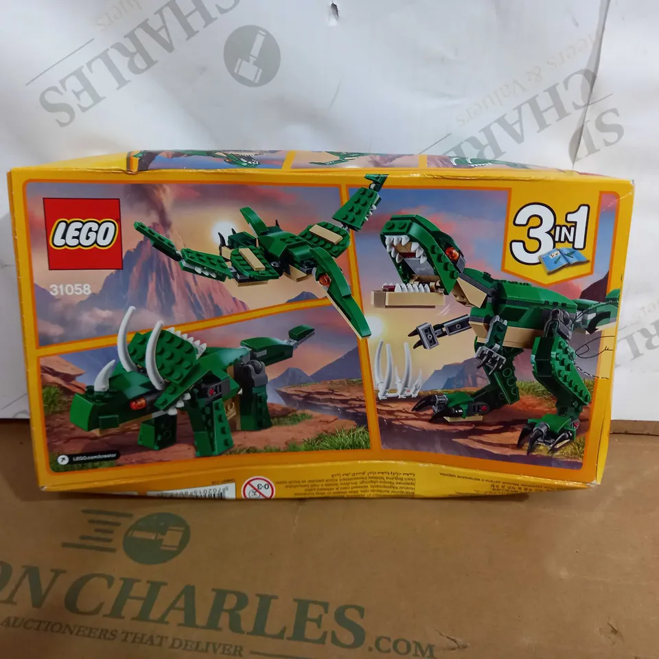 LEGO CREATOR 31058 3 IN 1 DINOSAUR SET 