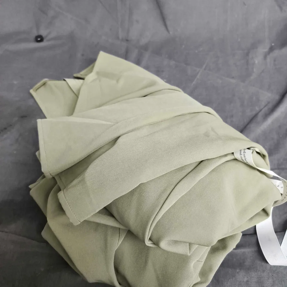 PRETTY LAVISH AMELIA CREPE MAXI BRIDESMAID DRESS – OLIVE, UK 12