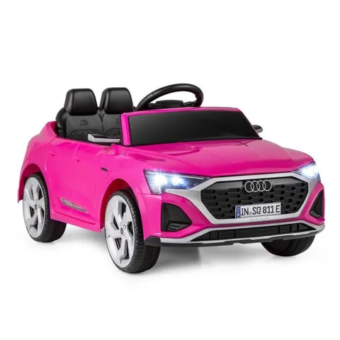 BOXED 12V KIDS RIDE ON CAR WITH REMOTE CONTROL AND 4 WHEELS.