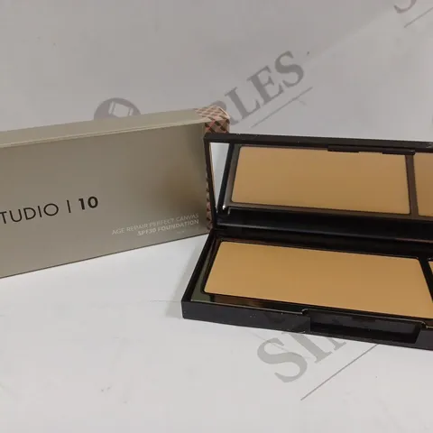 STUDIO10 AGE REPAIR PERFECT CANVAS SPF30 FOUNDATION #02 MEDIUM