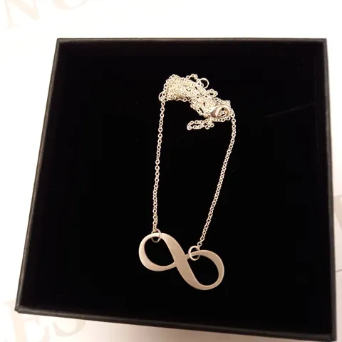 PERSONALISED INFINITY TWIST NECKLACE