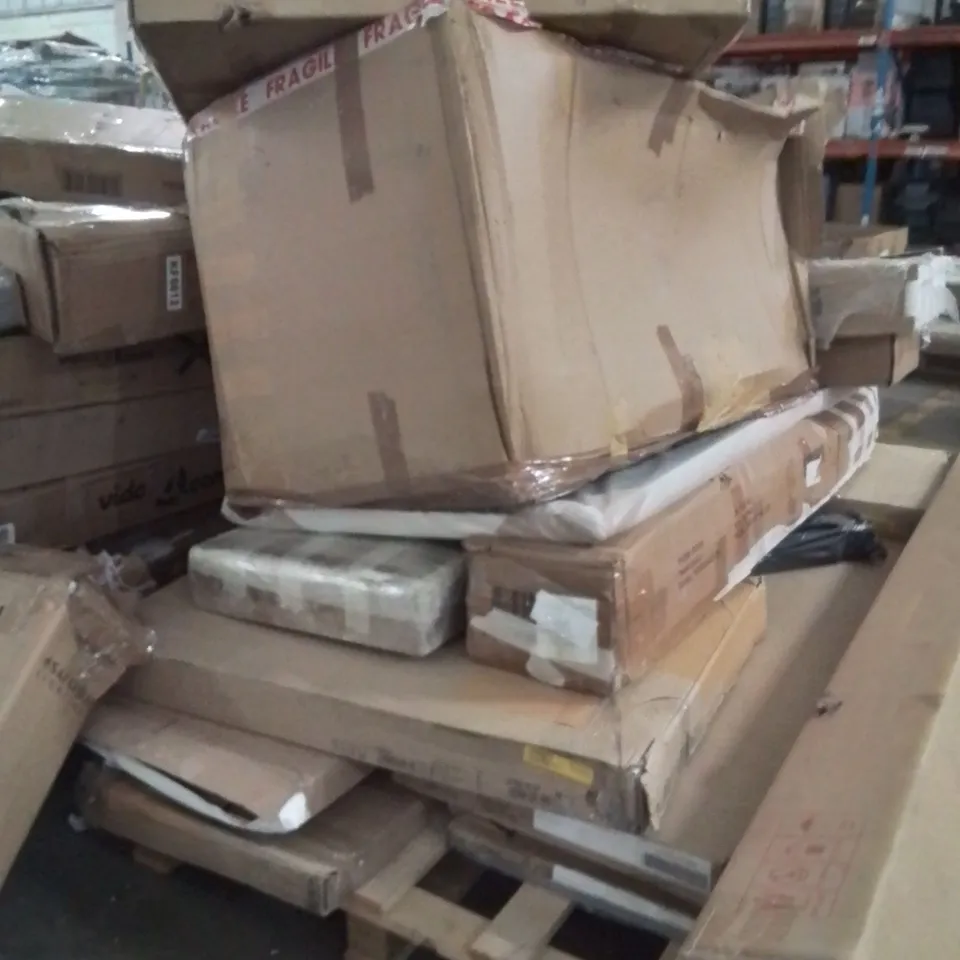 PALLET OF INCOMPLETE FURNITURE SETS