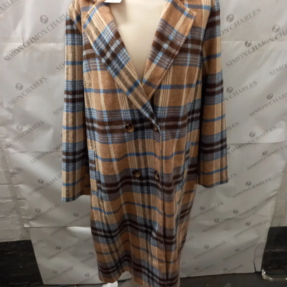 GEORGE LONG LINE COAT - UK 18