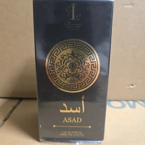 BOXED AND SEALED FRAGRANCE COUTURE ASAD EAU DE PARFUM 100ML