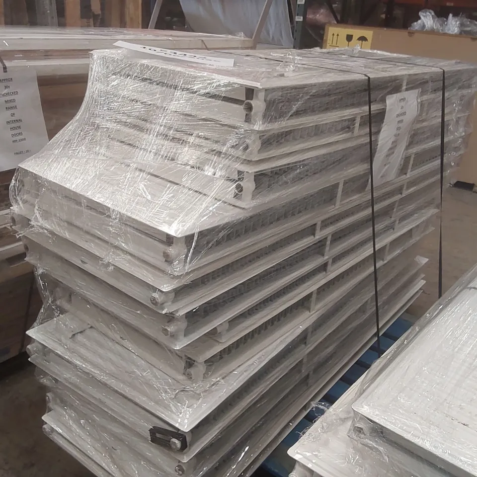 PALLET CONTAINING APPROXIMATELY 12x DOUBLE CONVECTOR RADIATORS