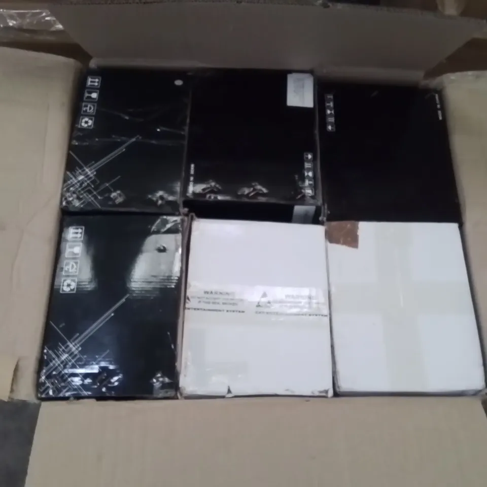 LARGE BOX CONTAINING ASSORTED CAR MULTIMEDIA SYSTEM INTERFACES // MODELS VARY