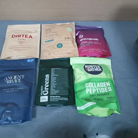 APPROXIMATELY 15 ASSORTED VITAMIN & DIETARY SUPPLEMENTS (BULK LOT) – VITAMIN C, FIBRE BOOST, PROBIOTICS, COLLAGEN PEPTIDES 