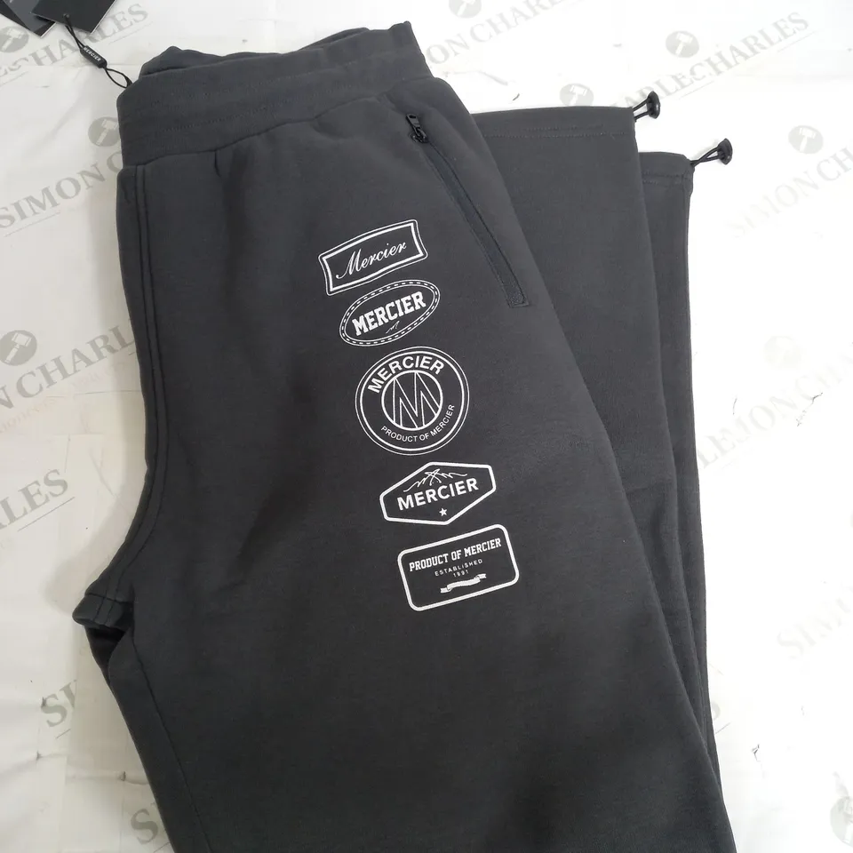 MERCIER GREY JOGGING BOTTOM PANTS - LARGE