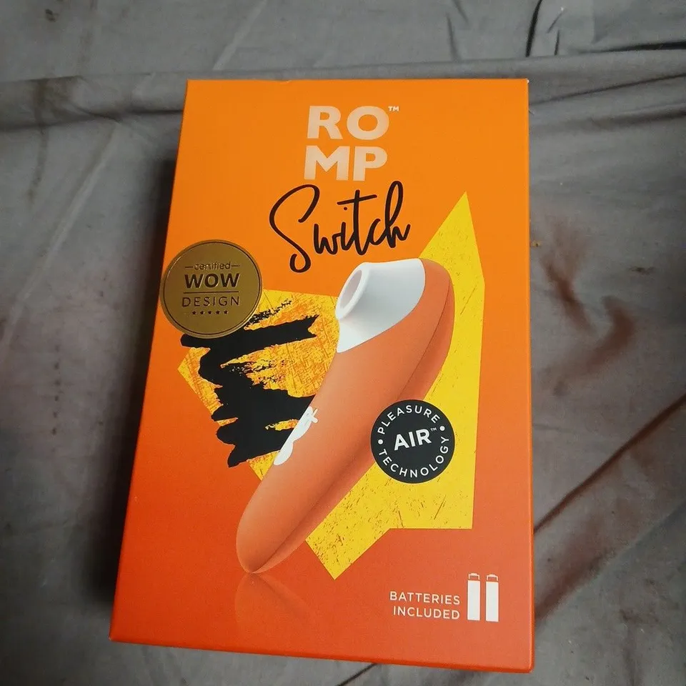 ROMP SWITCH – ORANGE SEX TOY IN BOX