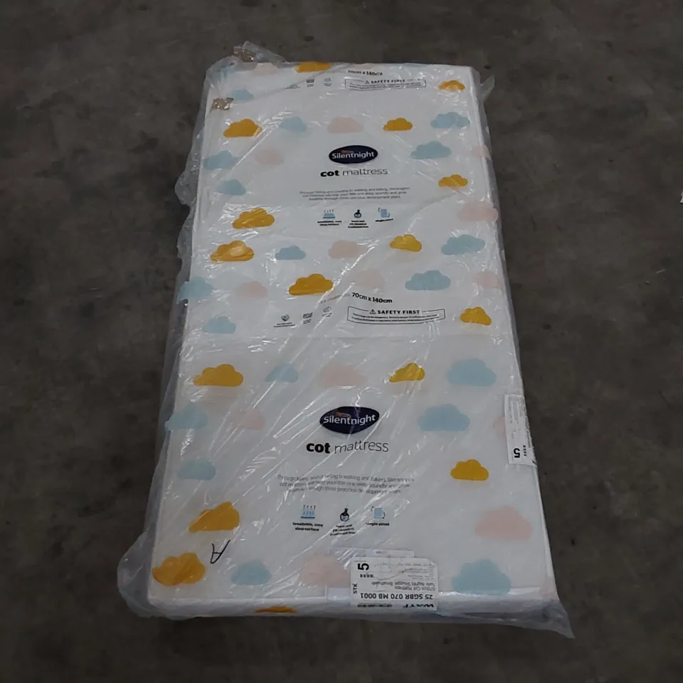 QUALITY BAGGED CREWS FIRST SPRUNG COIL 140 X 70CM MATTRESS 