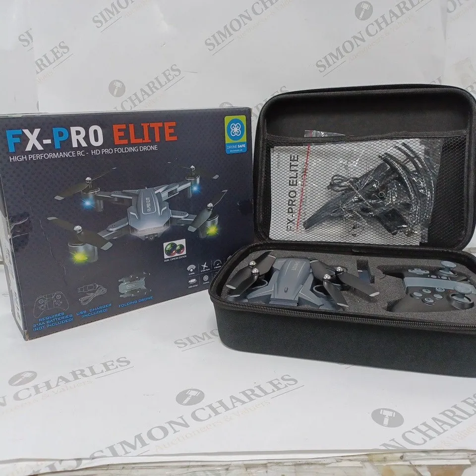 BOXED RDM FX-PRO ELITE HIGH PERFORMANCE RC HD PRO FOLDING DRONE 