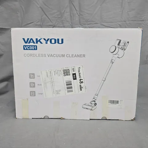 VAKYOU VC001 CORDLESS VACUUM CLEANER WITH ATTACHMENTS