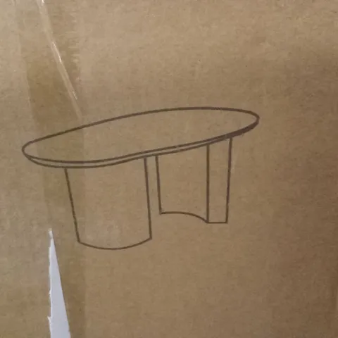 BOXED COFFEE TABLE - WHITE (2 BOXES)