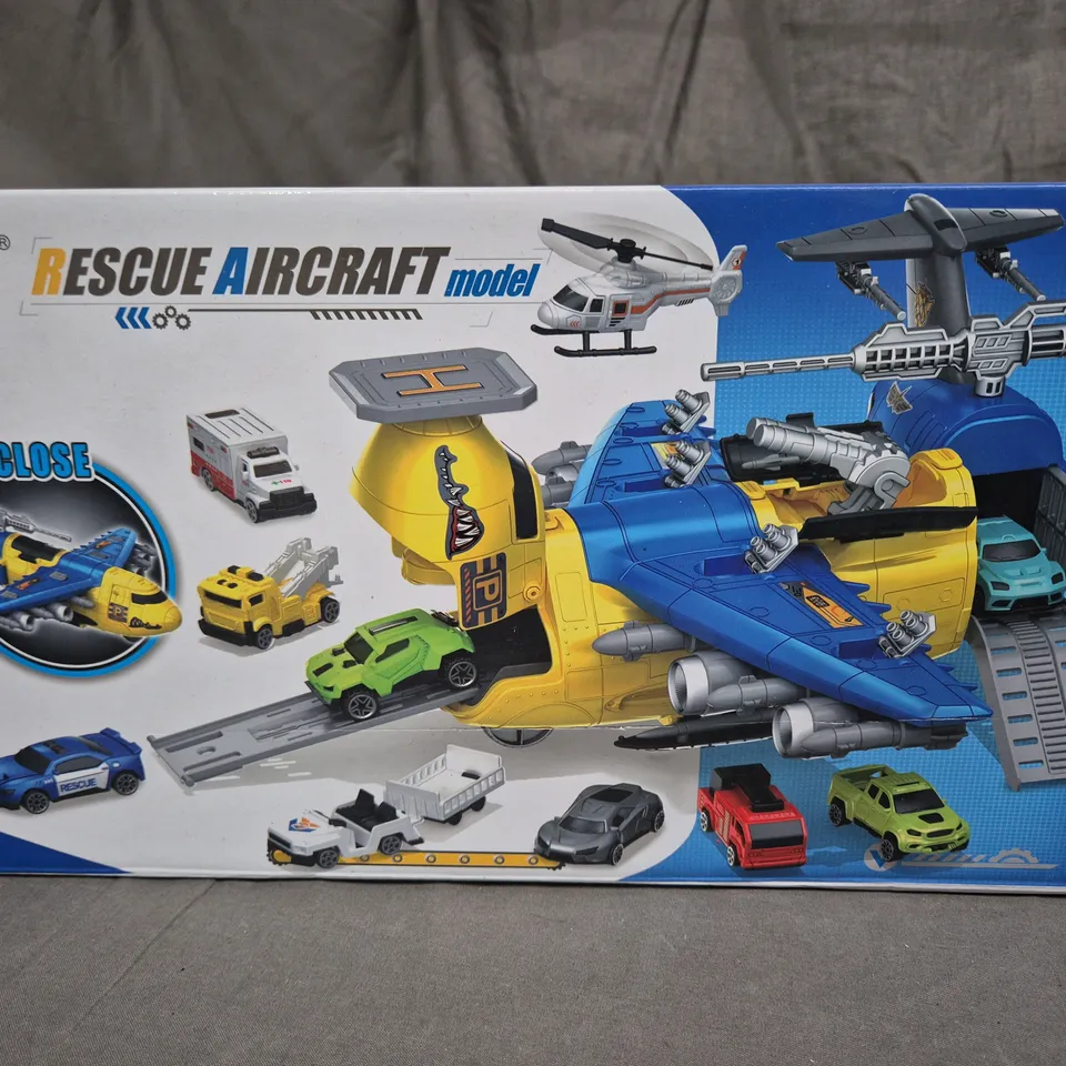 BOXED RESCUE AIRCRAFT MODEL