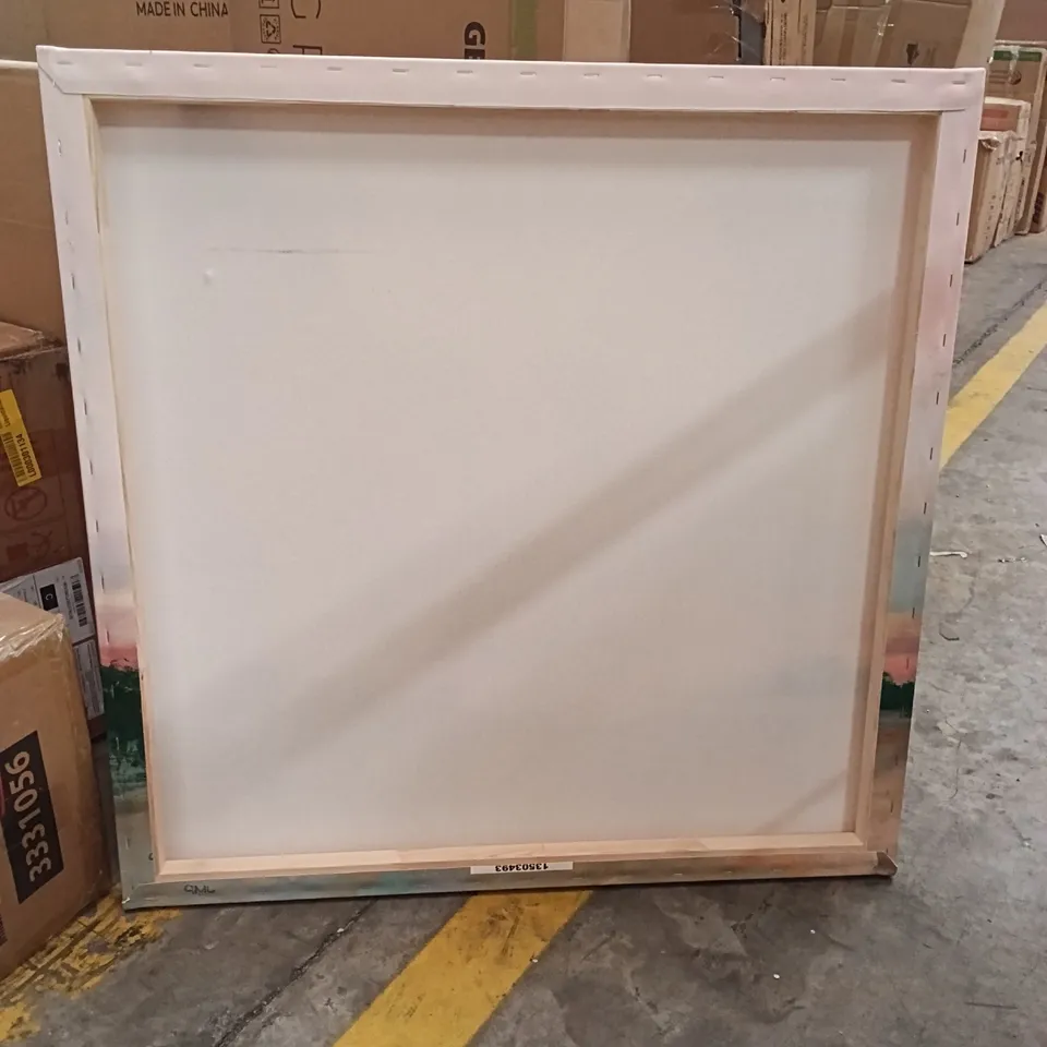 PRINTED CANVAS WALL ART, WOOD FRAME