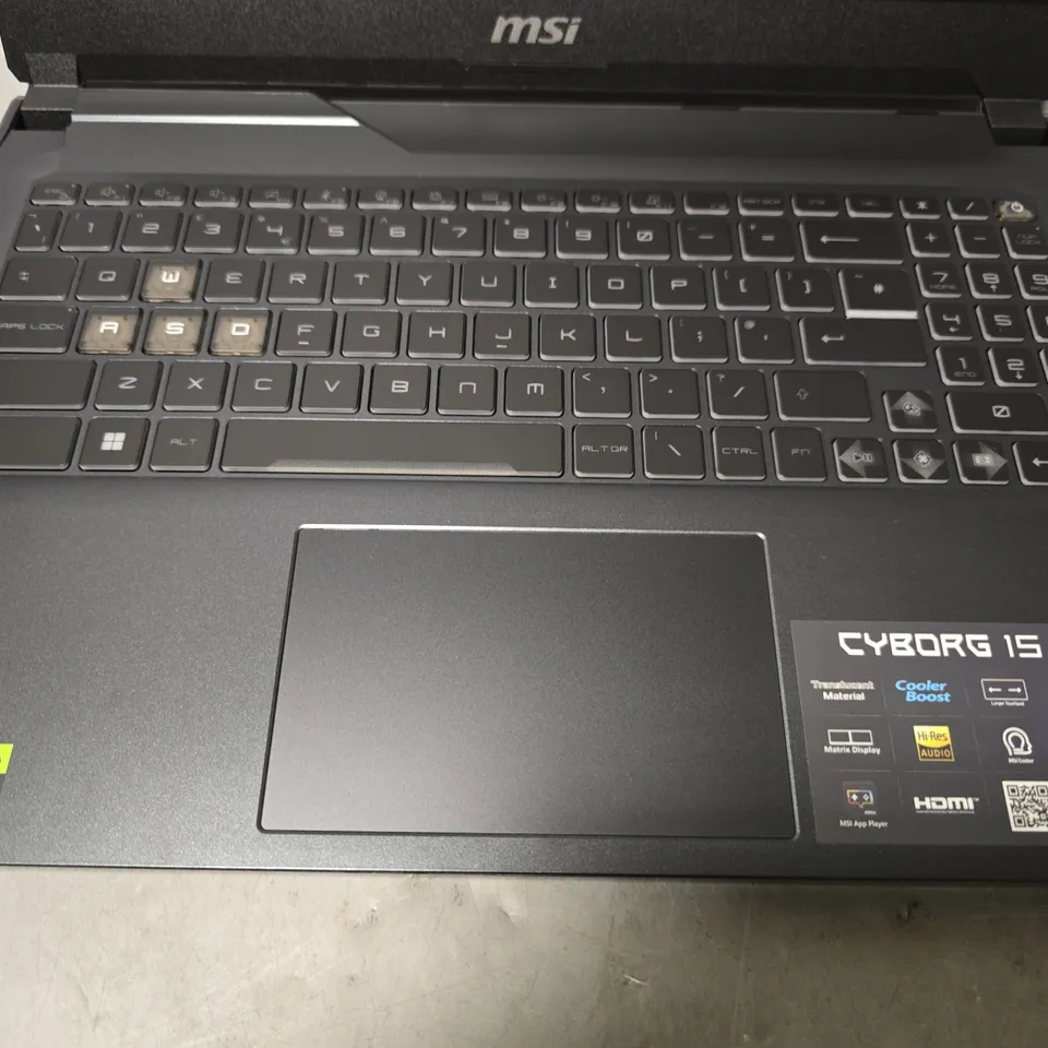 BOXED MSI CYBORG 15 A12VF-025UK LAPTOP