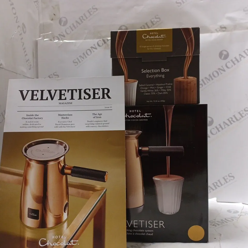 HOTEL CHOCOLAT VELVETISER COPPER RRP £109.99