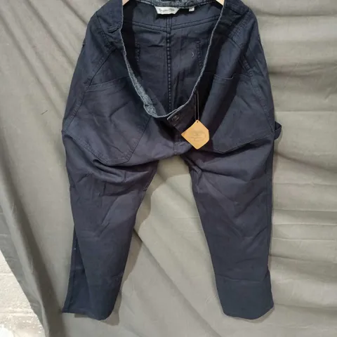 KANGAROO POO NAVY CARGO TROUSERS SIZE L 
