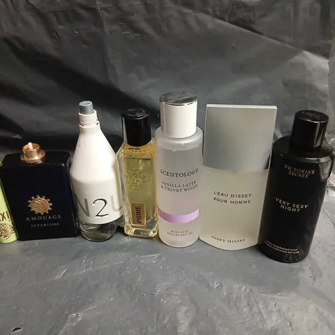 TEN ASSORTED UNBOXED FRAGRANCES TO INCLUDE;PIXI, CALVIN KLEIN, VICTORIA'S SECRET, AMOUAGE, ISSEY MIYAKE AND PRIME