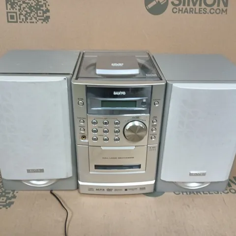 SANYO DVD MICRO COMPONENT SYSTEM