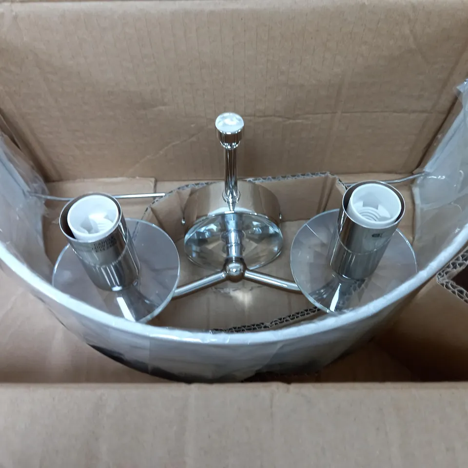 BOXED MILO LIGHTNING NIXON 2-LIGHT CANDLE WALL LIGHT