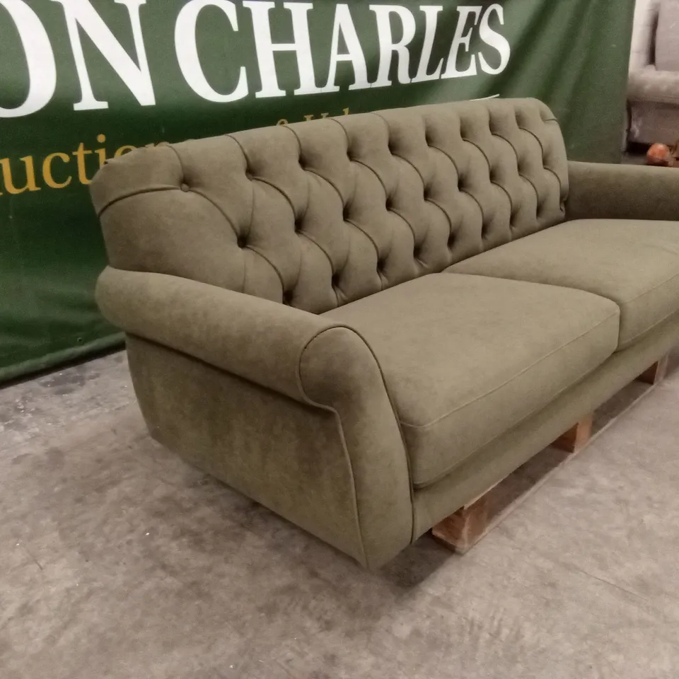DUSK HEBDEN 3 SEATER SOFA - OLIVE