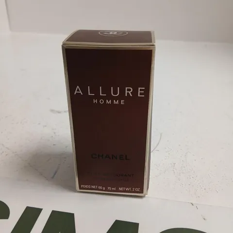 BOXED ALLURE HOMME CHANEL STICK DEODORANT 75ML