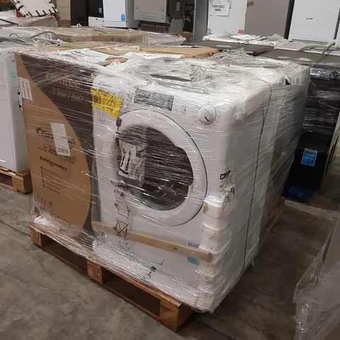 PALLET OF APPROXIMATELY 4 UNPROCESSED RAW RETURN WHITE GOODS TO INCLUDE;