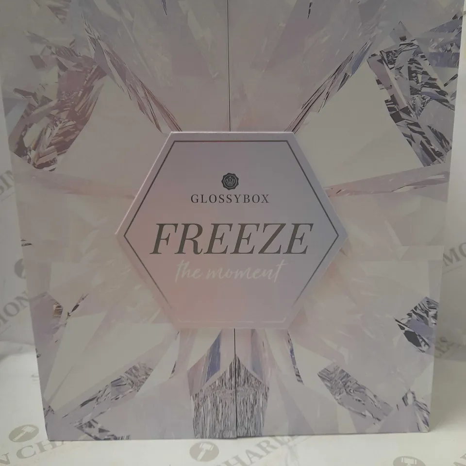 GLOSSYBOX FREEZE THE MOMENT ADVENT CALENDAR 