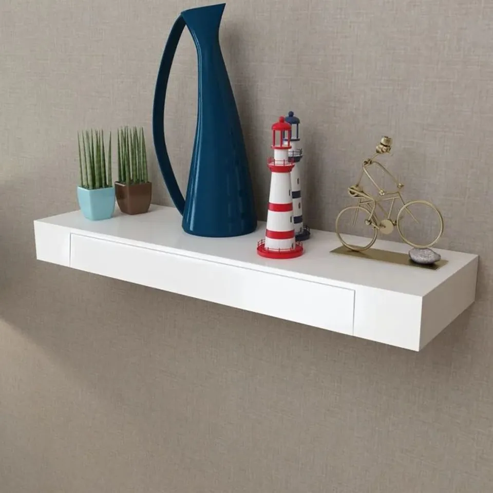 BOXED DUGAN FLOATING WALL SHELF (1 BOX)