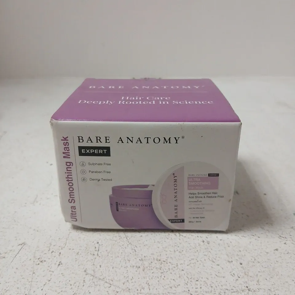 BOXED AND SEALED BARE ANATOMY EXPERT ULTRA SMOOTHING MASK – FACE MASK (250G)