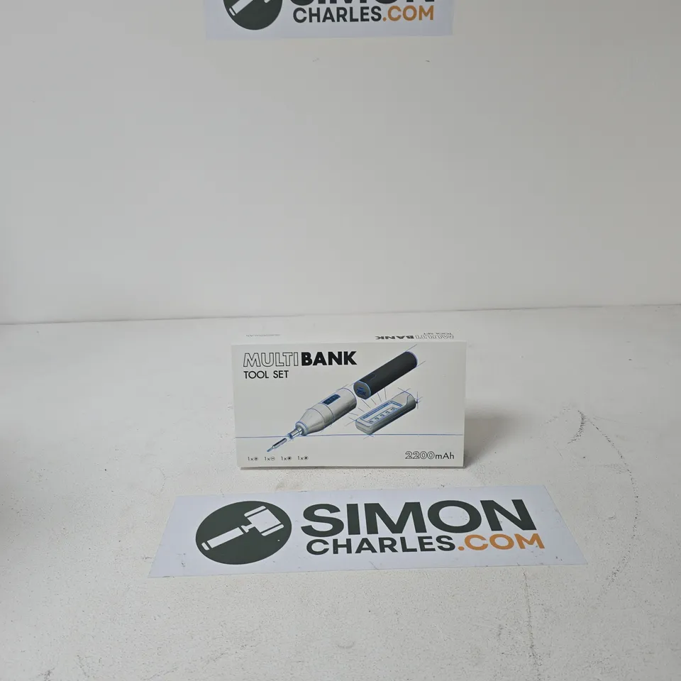 MULTI BANK TOOL SET – CORDLESS WITH 2200MAH BATTERY (BOXED)