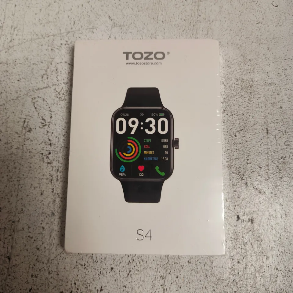 BOXED AND SEALED TOZO S4 SMART WATCH