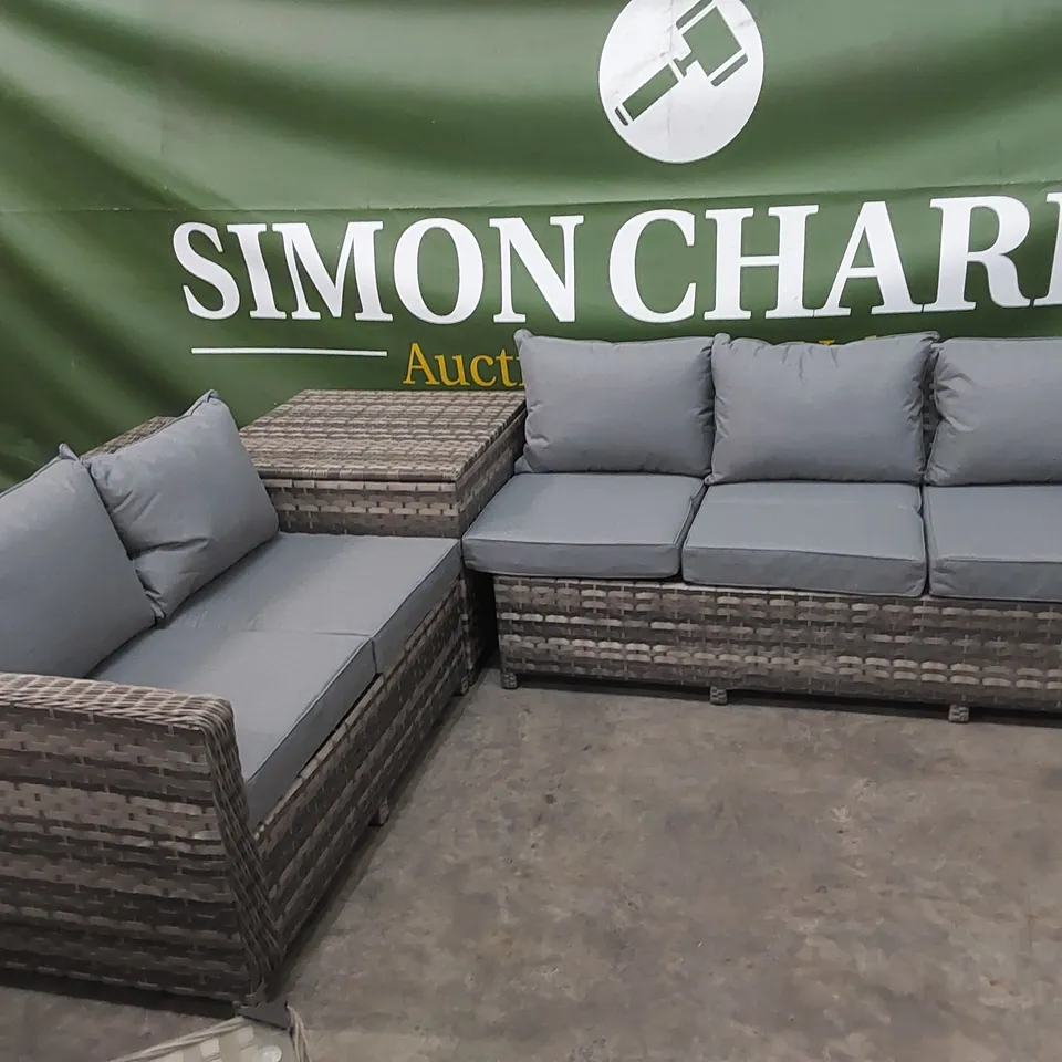 BRAND NEW TEXAS GARDEN AND PATIO RATTAN SOFA SET  RRP £1695