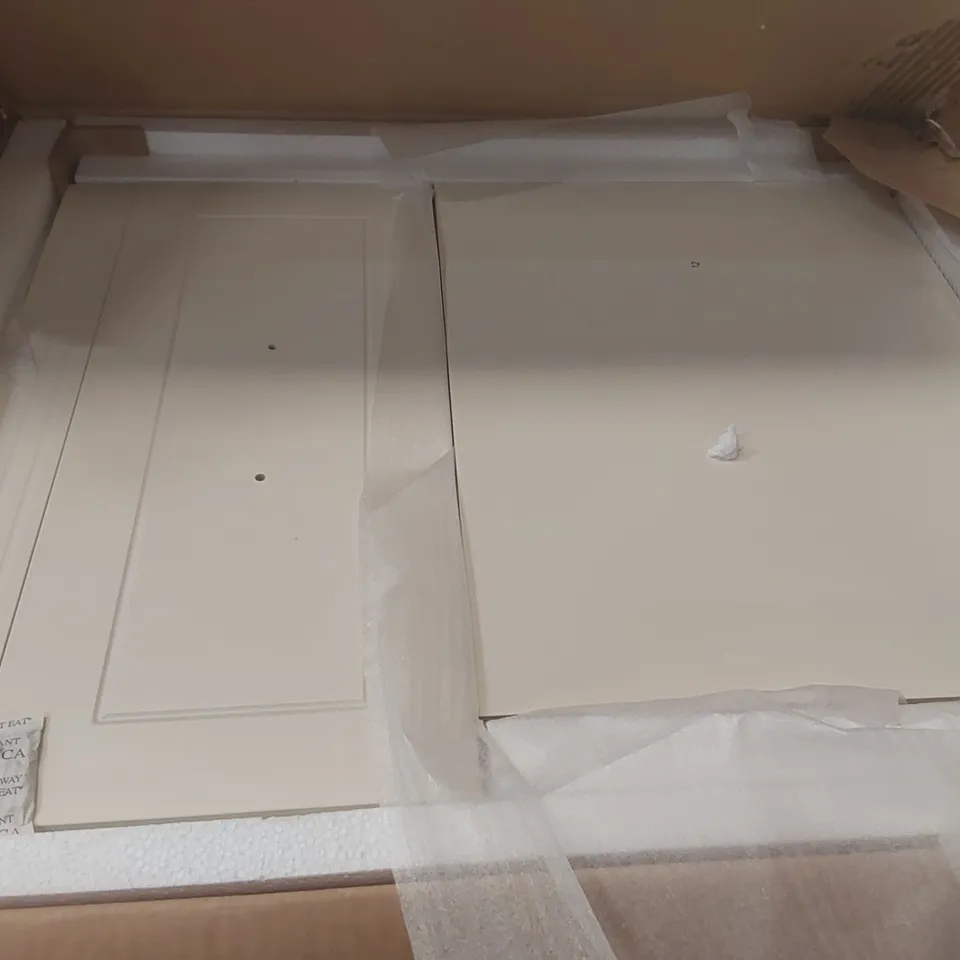 BOXED DUSK SIENNA 2 DRAWER BEDSIDE TABLE 